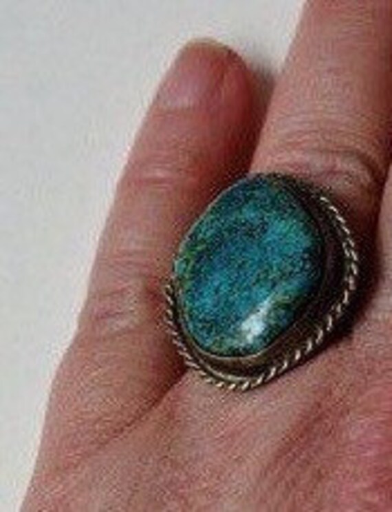 Southwestern Native American Turquoise Ring