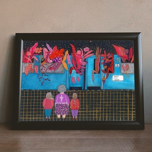 Il viaggio - Stampa d'arte Giclée - A4,A3
