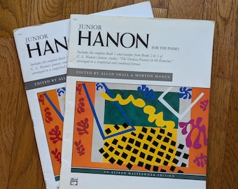 Junior Hanon for the Piano Complete book 1 and excerpts from The Virtuoso Pianist in 60 Exercises Second Edition  Printed in the USA