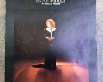 Beaches Soundtrack The Wing Beneath My Wings Bette Midler Vintage Sheet Music 1980s Music Piano Guitar Composition Sheet Music and Lyric