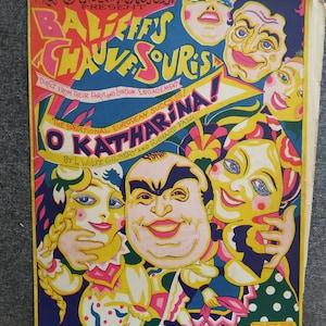 Balieff&#39;s Chauve Souris O&#39;Katharina! Sheet Music Wolf Gilbert Musical Sheet Music Piano Guitar Composition 1920s Sheet Music and Lyric