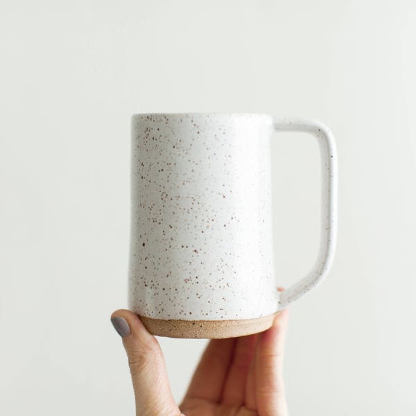 Modern Mug - Handmade pottery mug for coffee or tea