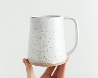 Listing for Trenna - Pre Order Wake Mug - Handmade pottery mug for coffee or tea