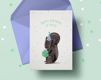 Happy Birthday to Youuu! - Greeting Card From Toronto