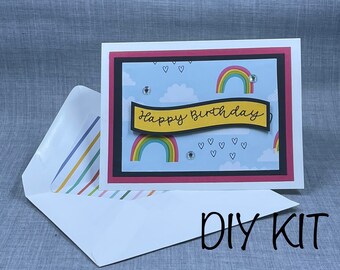 DIY Card Kit - Happy Birthday