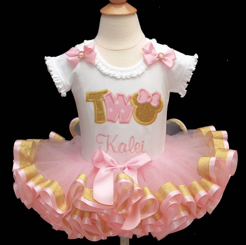 minnie birthday dress