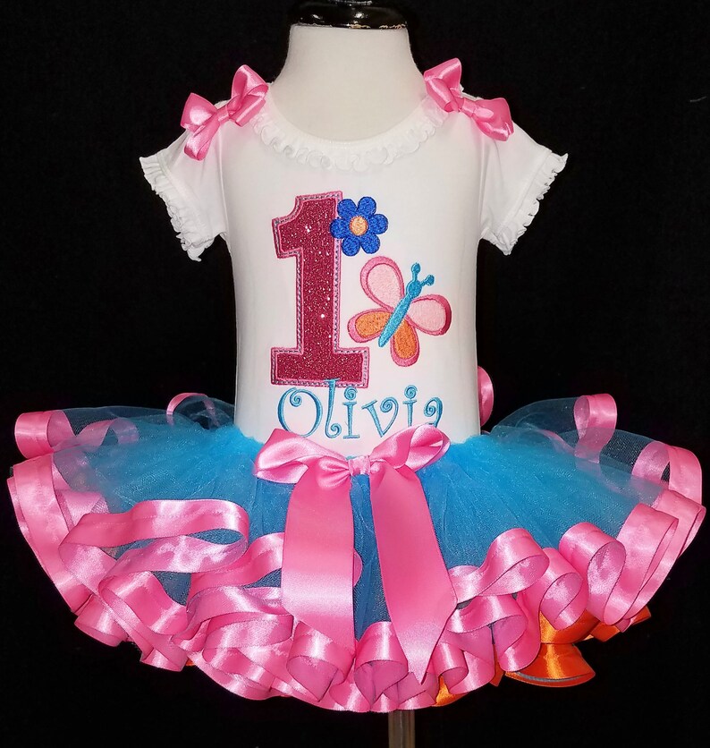 butterfly 1st birthday outfit