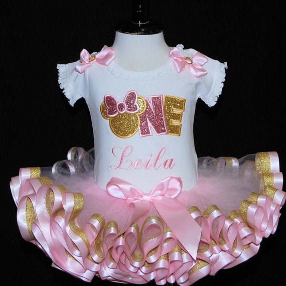 Baby Girl 1st Birthday Outfit Personalised Smash Cake Outfit Etsy