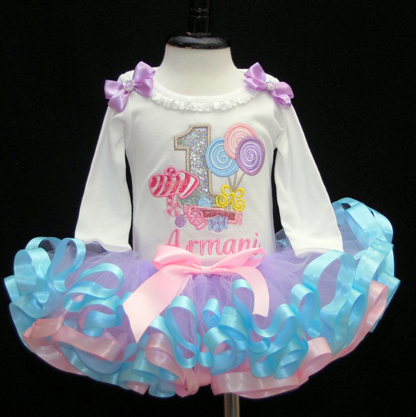 1st birthday girl outfit Candyland tutu outfit: Birthday outfits, Little Keiki Bou-Tiki