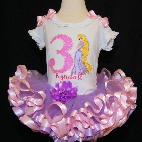 rapunzel tutu birthday outfit
