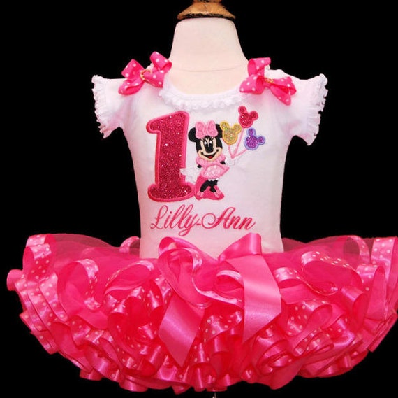 My First Birthday Minnie Mouse Tutu Minnie Mouse Clothes Minnie Mouse Birthday