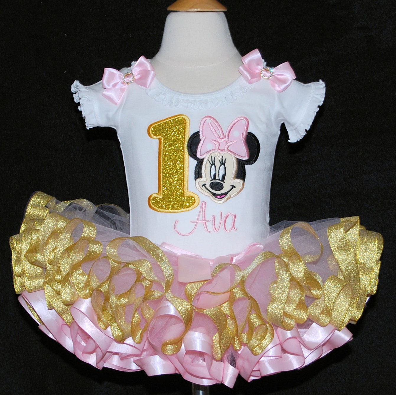 minnie mouse birthday outfit, minnie mouse 1st birthday outfit, minnie