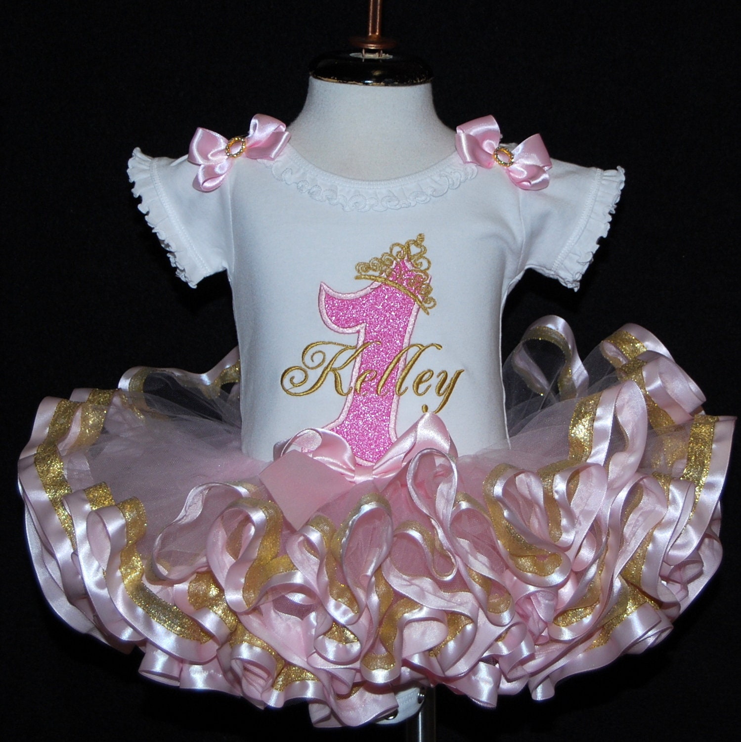 princess first birthday outfit