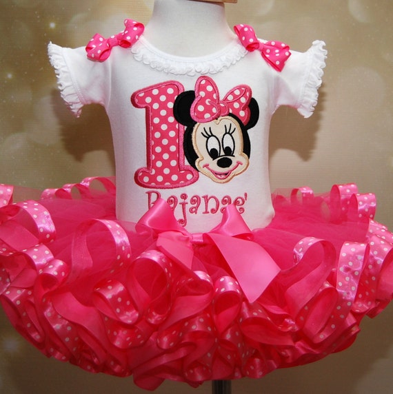 minnie mouse 1st bday outfit