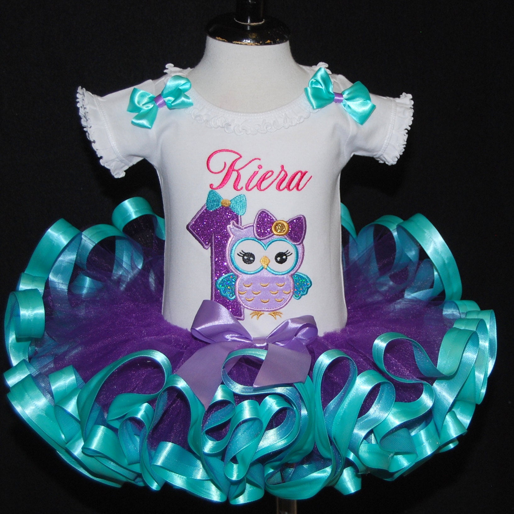 owl first birthday outfit