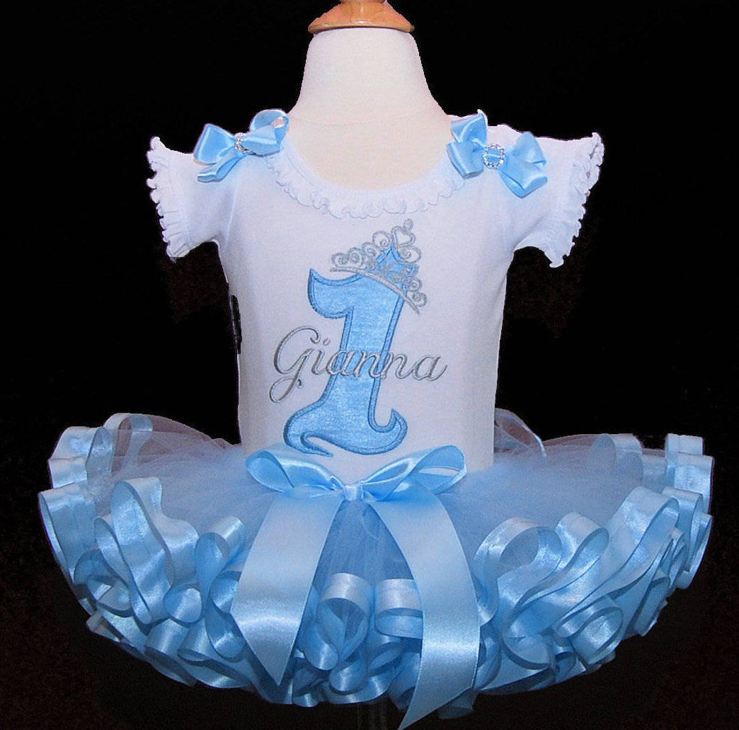1st Birthday girl outift Princess Birthday Tutu Outfit birthday tutu