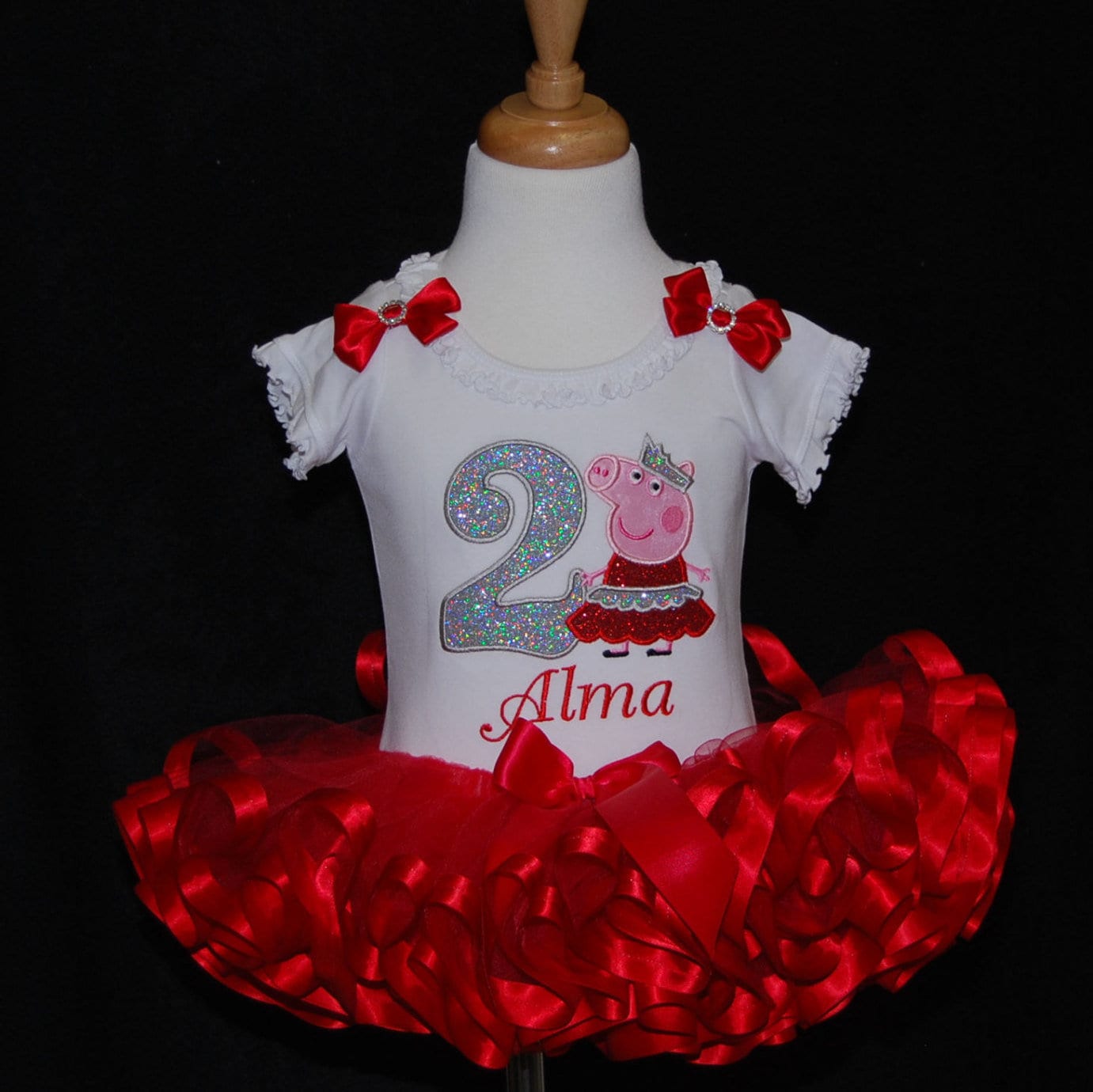 peppa pig birthday outfit