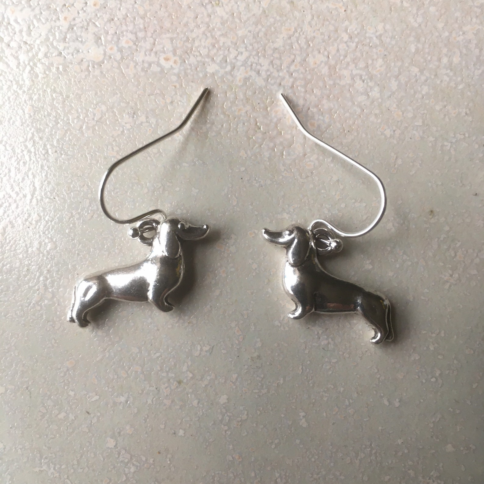 Sausage dog earrings dachshund dog earrings cute doggie Etsy 日本