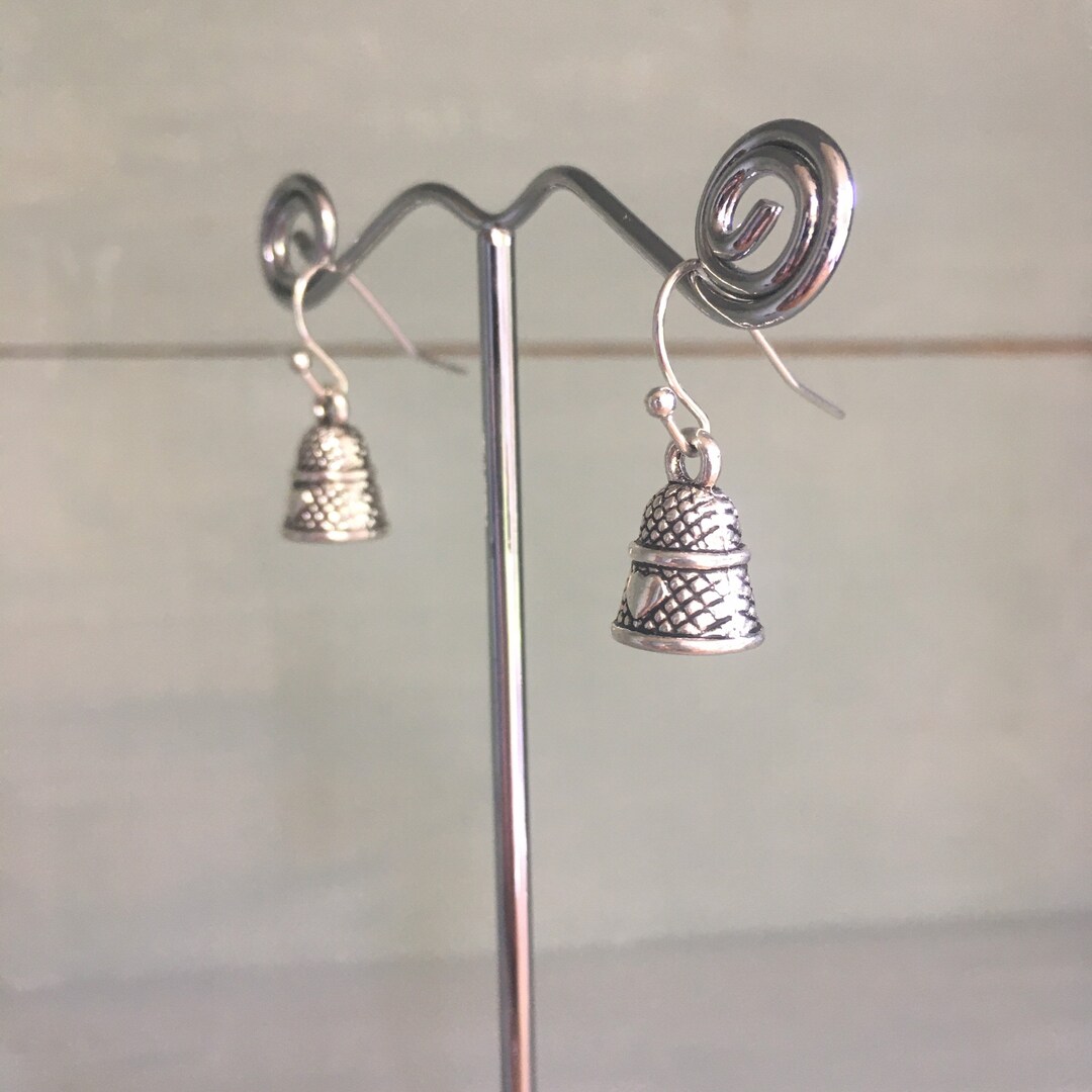 Thimble Earrings the Great British Sewing Bee Sewing Lover Etsy UK