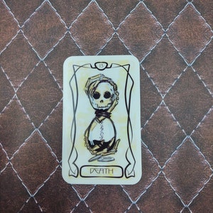 Tarot stickers Death