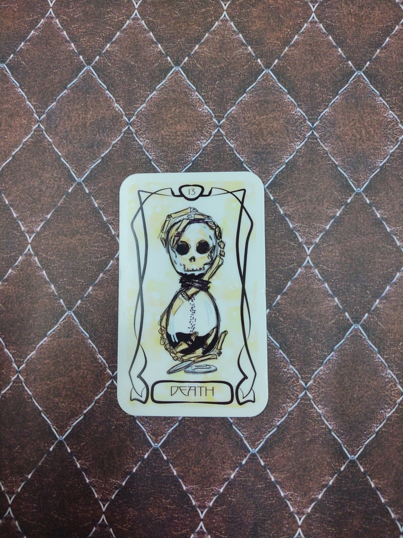 Tarot stickers Death