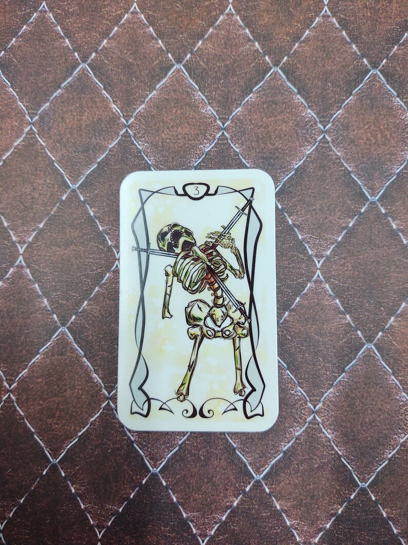 Tarot stickers 3 of Swords