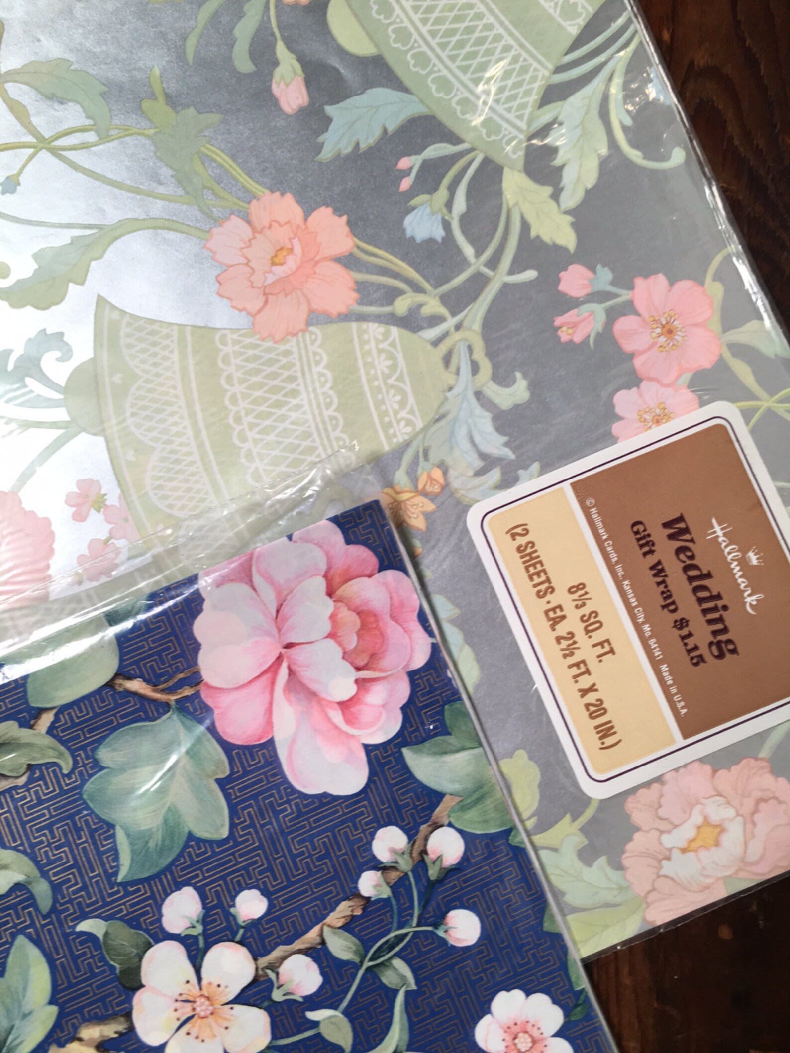 Vintage Gift Wrap Paper Set of 14 Different Patterns - Etsy
