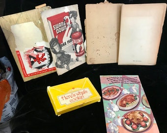 Cook Books Party Recipes and Recipe Cards