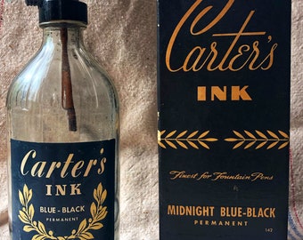 Carter’s Ink Box and Bottle 16 oz