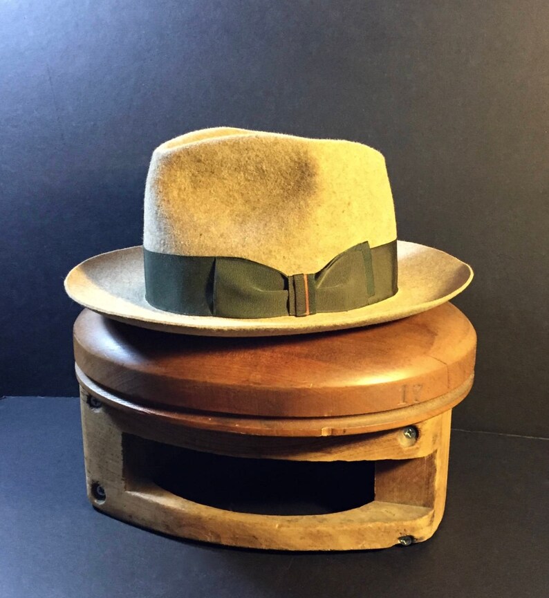 Fur Felt Hat Size 7 1/8 57cm Etsy