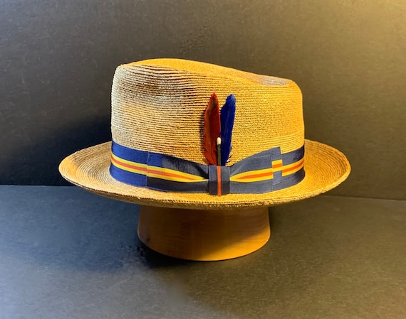 Milan Straw Hat New Stingy Brim Fedora 