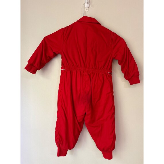 Vintage Walter Jerome Boys Red Lined Snowsuit and… - image 6