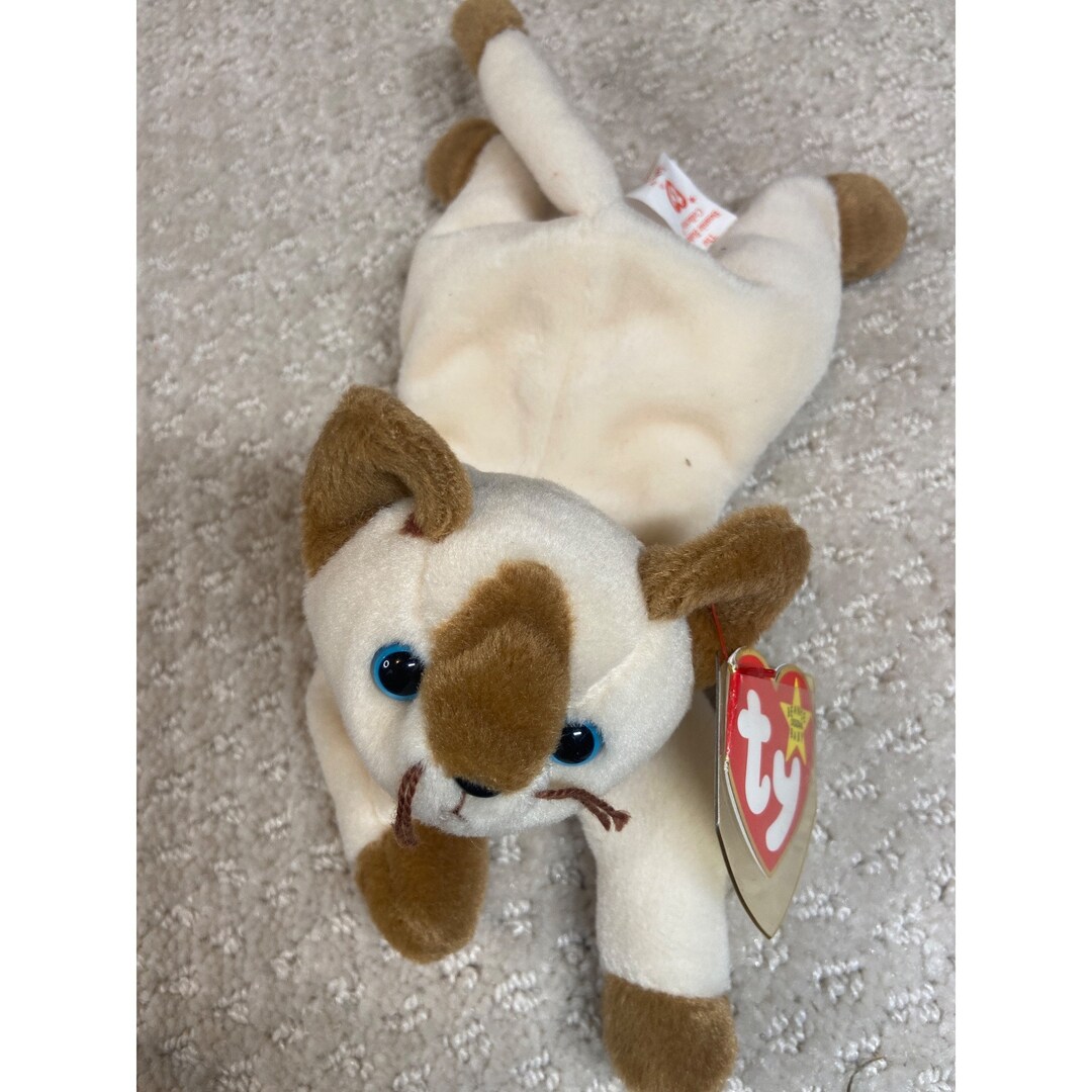 TY Beanie Baby Snip the Cat Nwt Rare Htf 1996 PVC - Etsy