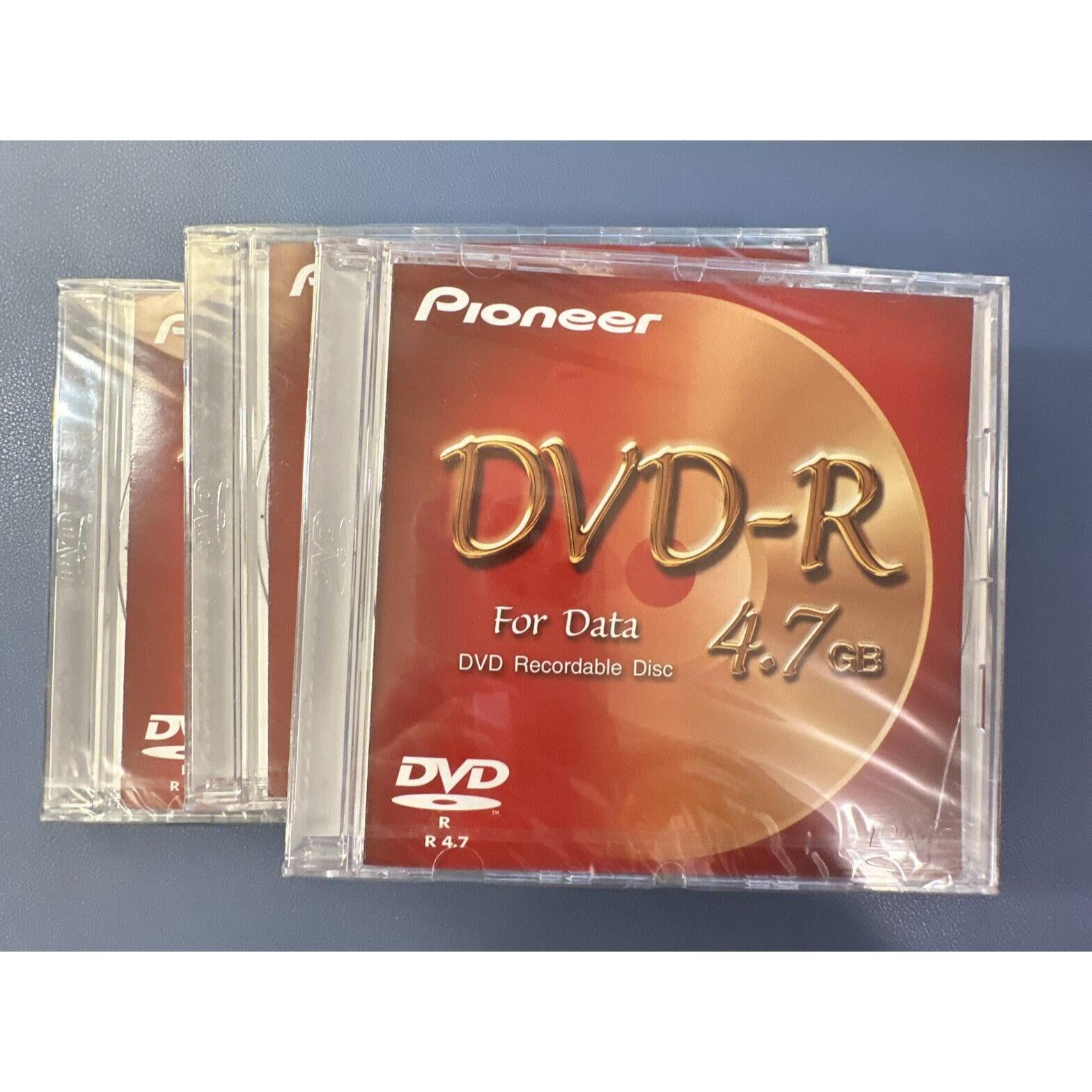 Pioneer DVD-R Recordable Blank Media Disc for Data 4.7 GB