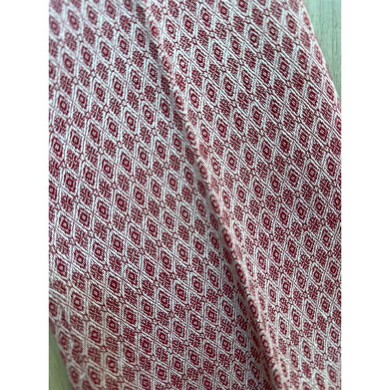 Vintage Donmoor Size 6 Red Pattern Polyester Boys… - image 2