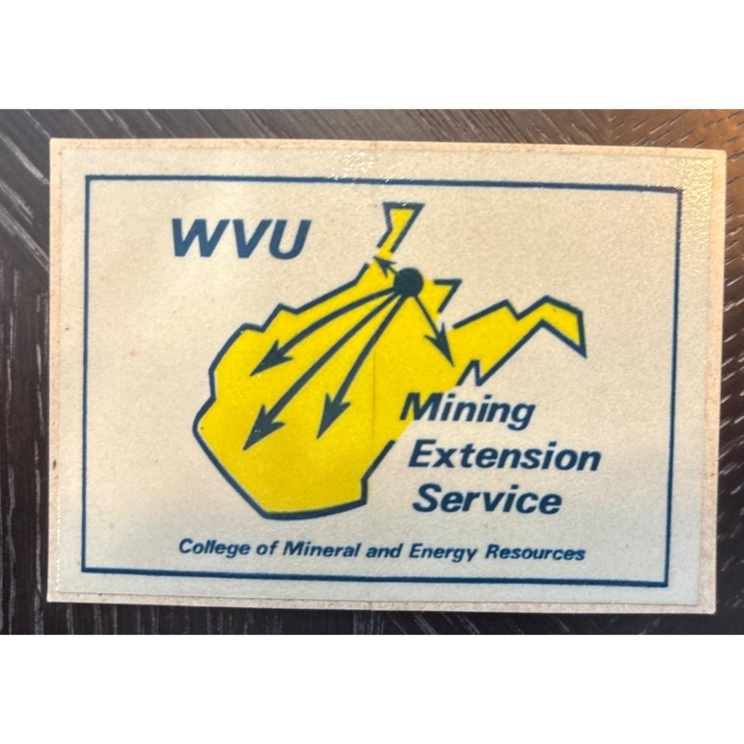WVU Mining Extension Service Vinyl Sticker College of Mineral Energy ...