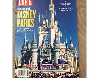 Life Magazine Inside The Disney Parks Issue Time Inc. Specials 2018