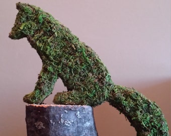 Crafty Fox Topiary Silhouette