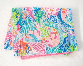 lilly pulitzer baby blanket
