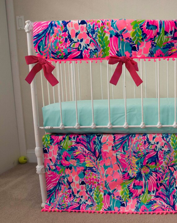 lilly pulitzer crib bedding