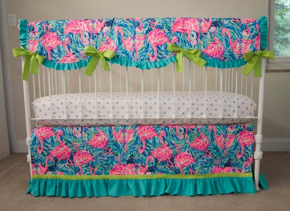 lilly pulitzer crib skirt