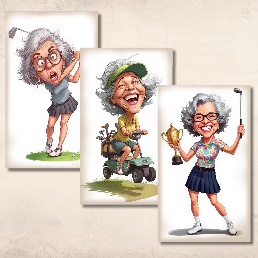 Golf Junk Journal Folio Printable Kit – DIY Trifold Mini Ephemera ...