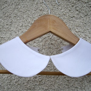 Detachable Peter Pan Collar, White Collar Necklace,Vintage collar ,White Peter Pan Collar image 1