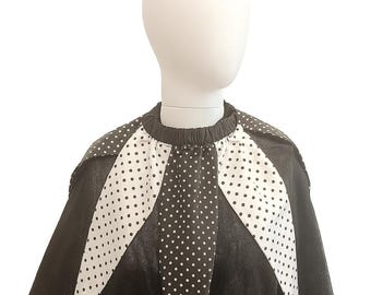 Clown pointed collar Jester Harlequin collar Halloween Circus neck collar  Polka Dot  Pierrot cosplay , juster larp halloween clown cosplay