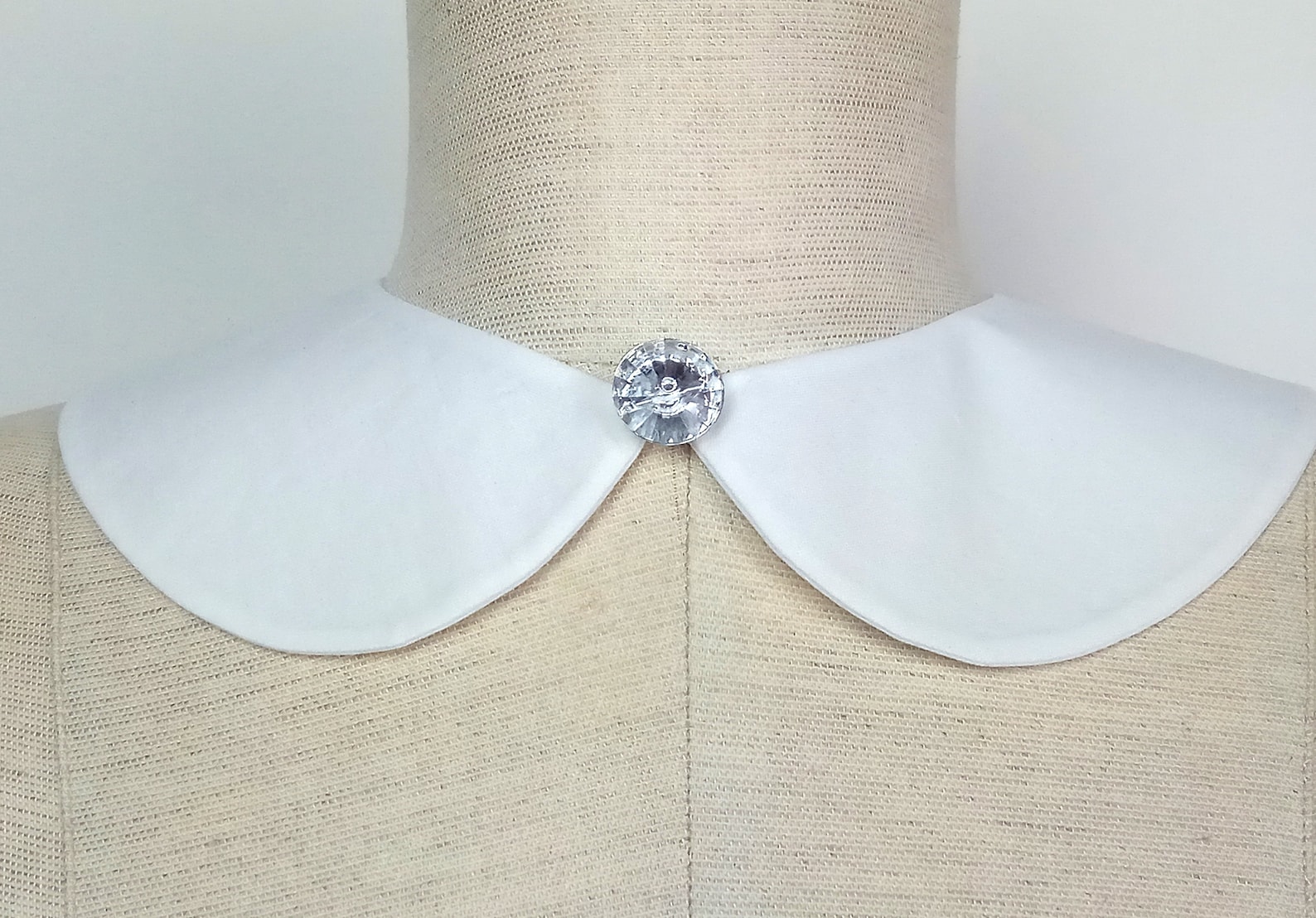 Peter Pan Collarwhite Peter Pan Collar Adjustable Etsy