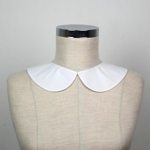 Peter Pan collar , Detachable White Collar, Necklace collar,Adjustable collar, White Choir collar, Choir costume image 1