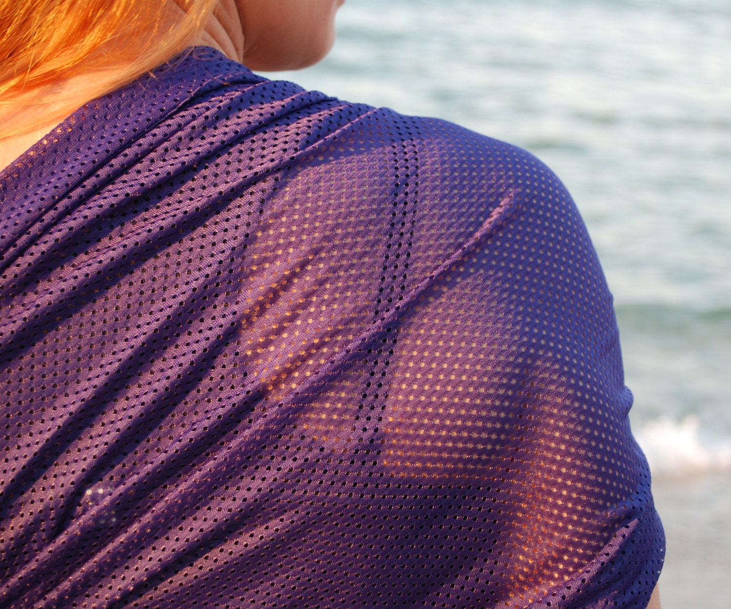 Mesh Water Sling /summer Baby Sling /water Ring Sling /baby Etsy