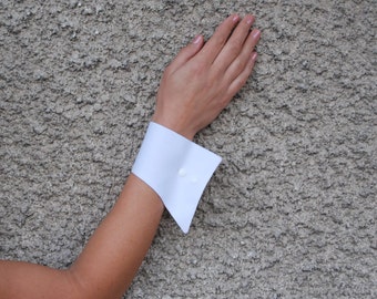 White wrist cuff wrist band Cosplay Cuff Dress Up Party wrist accessories Dancing wrist accessory  ,Madonna costume, Pirate Costume