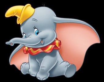 Flying Elephant dress up ,Dumbo style collar, Dumbo dress up, Dumbo costume, Dumbo red collar ,Detachable Dumbo collar, Removable red collar