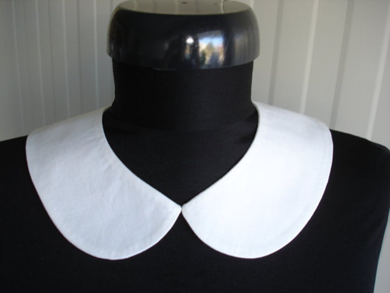Peter Pan collar , Detachable White Collar, Necklace collar,Adjustable collar, White Choir collar, Choir costume image 6